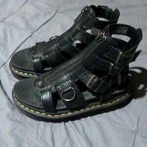 Doc Marten zip up Olson sandals